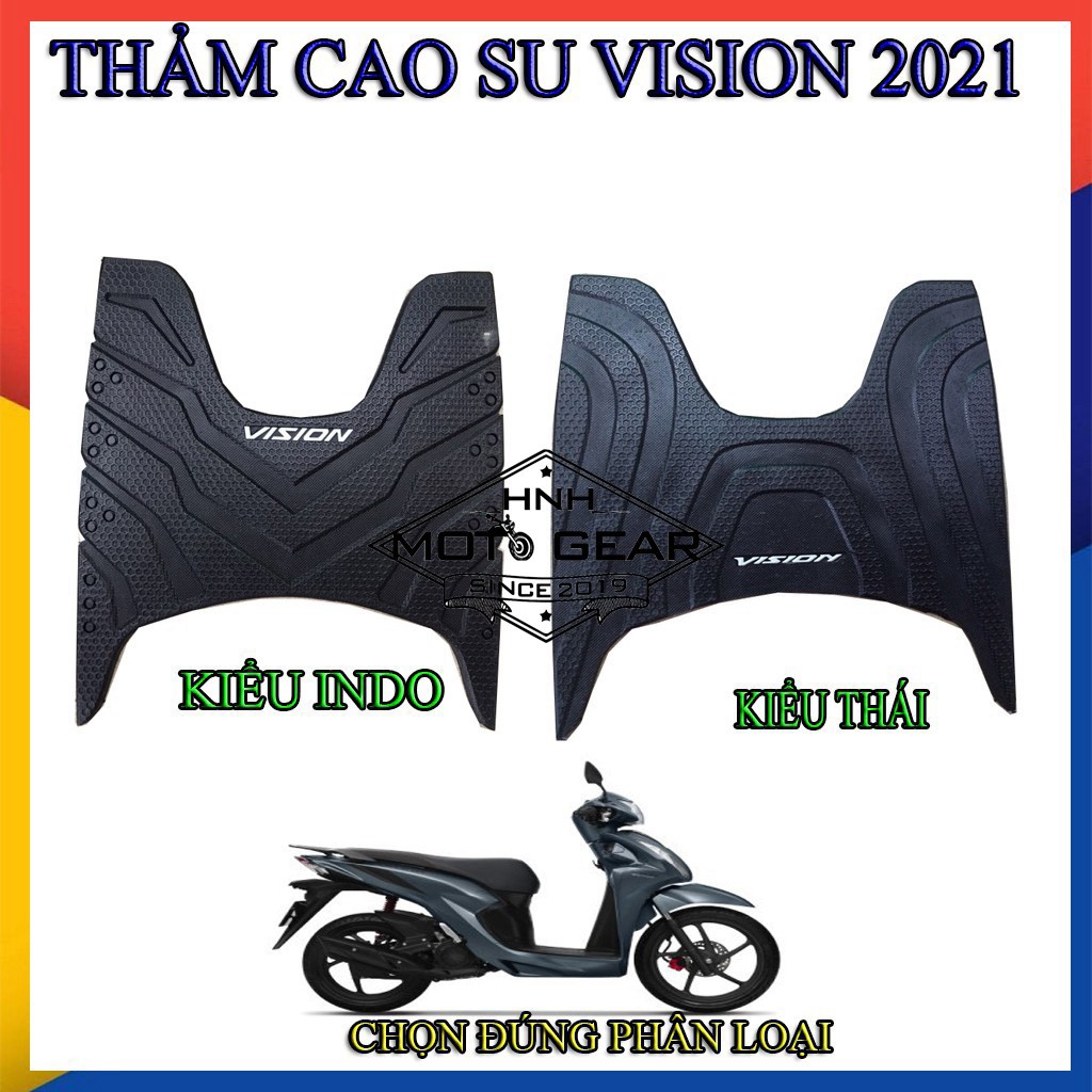 Thảm Để Chân Cao Su Vision 2021 ( Mới )