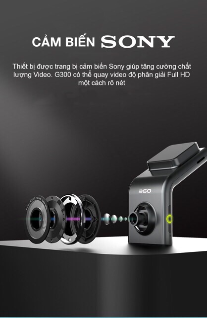 Cam hành trình G300 thương hiệu số 1 Việt Nam