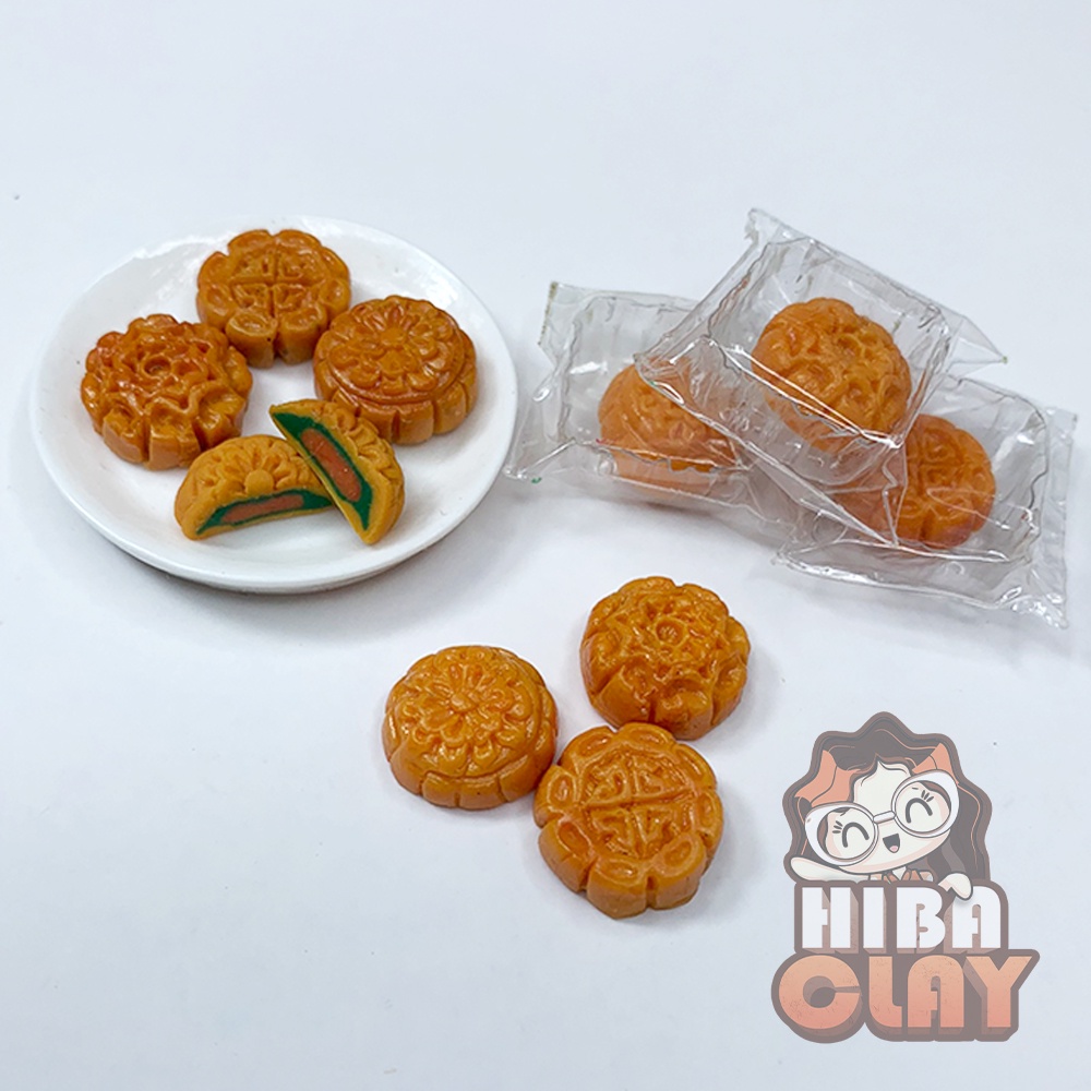 Bánh Trung Thu minifood, đồ ăn mini mô hình cho búp bê DIY