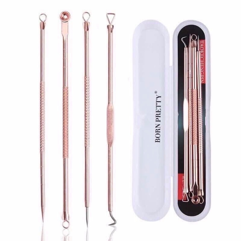 Bộ cây nặn mụn 4 cây 8 đầu Đa Năng