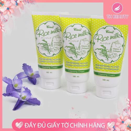 Sữa rửa mặt gạo Civic Rice Milk Thái Lan 180ml