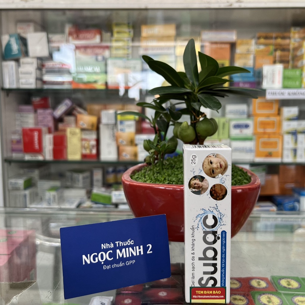 ✅ [Chính Hãng] Subạc Gel làm sạch da &amp; kháng khuẩn