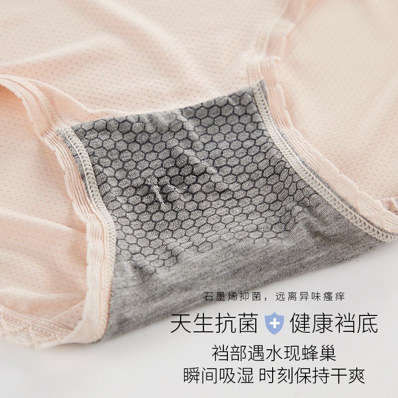 Sét 5 Quần Lót Bà Bầu Thông Hơi Hàng Quảng Châu Cao Cấp (LB2)