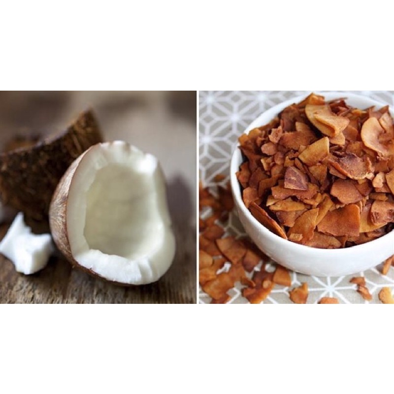 Dừa khô 50g,Nguyên liệu topping các món kem , chè,sữa chua chân trâu, thạch...