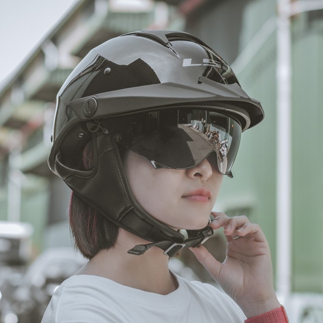 HOT MŨ BẢO HIỂM NỬA ĐẦU LS2 HH590 REBELLION Bảo hành chính hãng