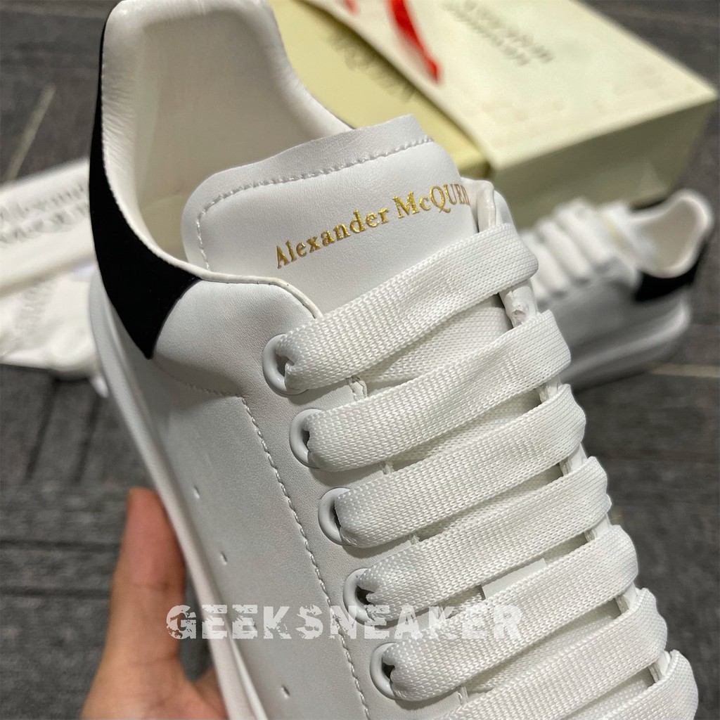 [GeekSneaker] Giày McQueen * Gót Nhung *  Full box + Phụ Kiện  🔥 Phiên Bản Tiêu Chuẩn “Mc Queen 2020”