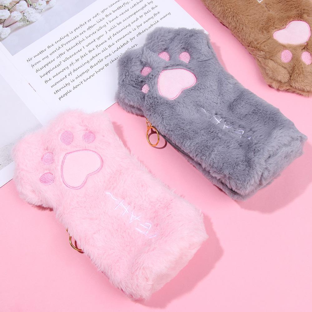 CHOOKEY Túi Đựng Bút Sức Chứa Lớn Dễ Thương Cho Nữ Giá Đỡ