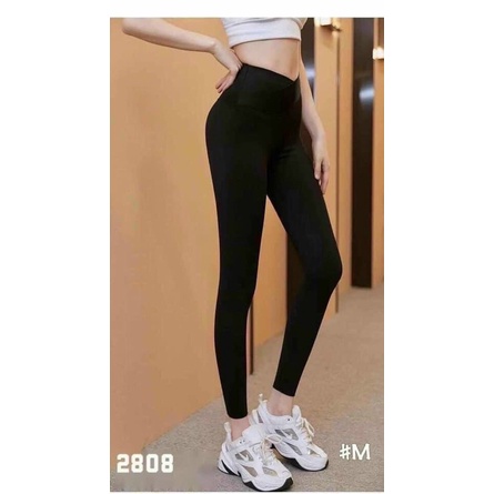 Quần legging cạp cao za-za(cạp chéo)