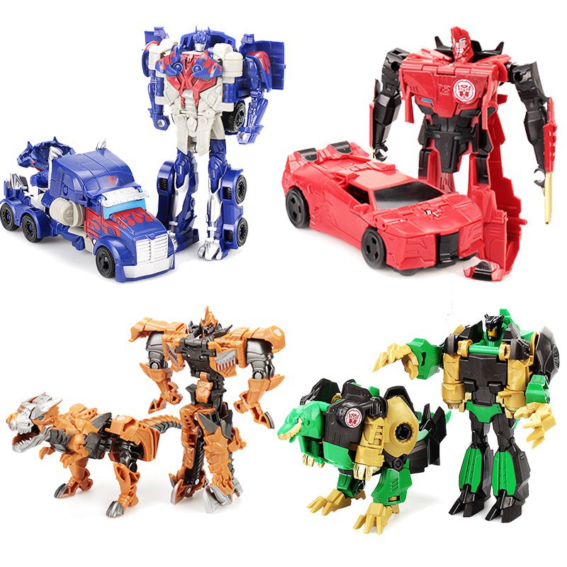 Đồ Chơi Robot Biến Hình Optimus Prime Hornet Megatron Mẫu Mới Dành Cho Bé Trai