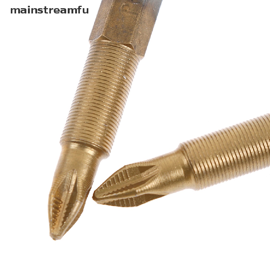 Bộ 5 Đầu Tuốc Nơ Vít Điện Lục Giác PH2 Phủ Titan Bền Chống Trượt 50mm