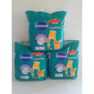 Bỉm quần Moha M22/L20/XL18
