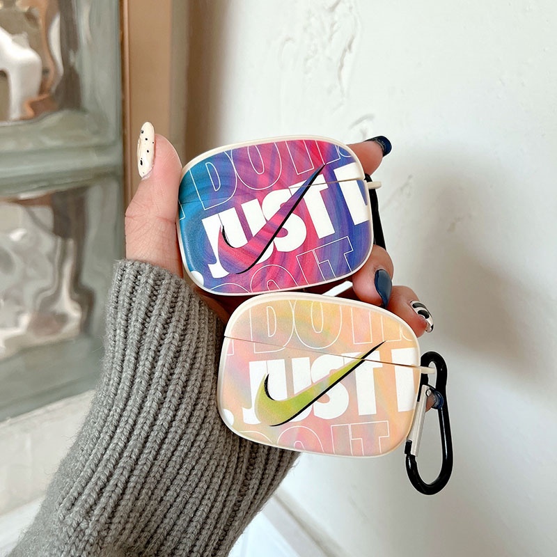 Vỏ bọc bảo vệ hộp sạc tai nghe silicon kèm móc khóa thích hợp cho Airpods 1 2 3 Pro Bluetooth không dây