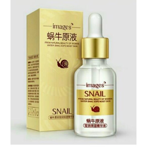 Serum Dưỡng Trắng Tái Tạo Mịn Da Ban Đêm SNAIL IMAGES 15ml