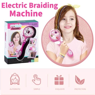 Máy Bện Tóc Điện Tạo Kiểu Tóc Bện Xinh Xắn Cho Bé Gái