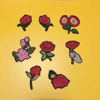 Sticker ủi, patch ủi, hình ủi bông hoa (Phụ liệu may vá trang trí quần áo may mặc, Handmade, DIY) 