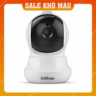 [Bán sỉ - FreeShip] Camera IP Wifi Thế hệ mới SriHome  - 3.0mpx Siêu nét SH020Bảo hành 12 tháng