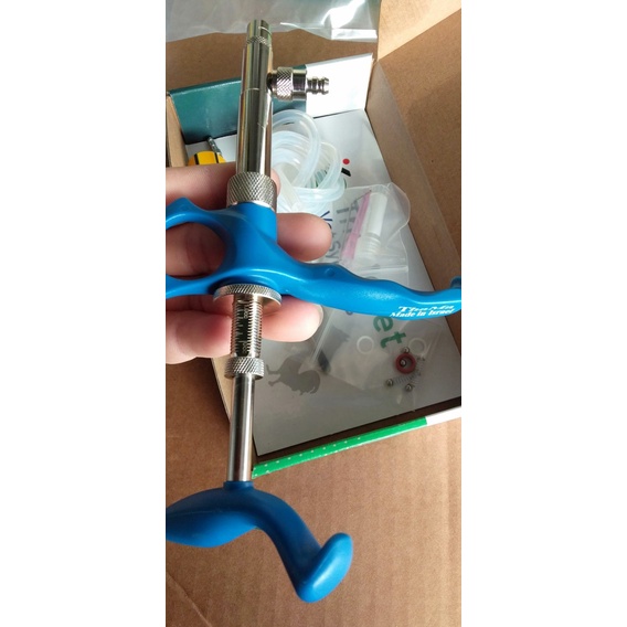 Xilanh tự động ThamaVet 250 2cc ống thép  - Tiêm gà, vịt, ngan, gia cầm