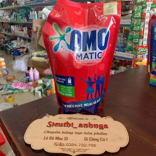 Túi Nước Giặt OMO Matic 2.0kg