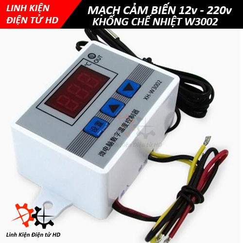 Mạch cảm biến khống chế nhiệt độ W3002 - 12V-220V