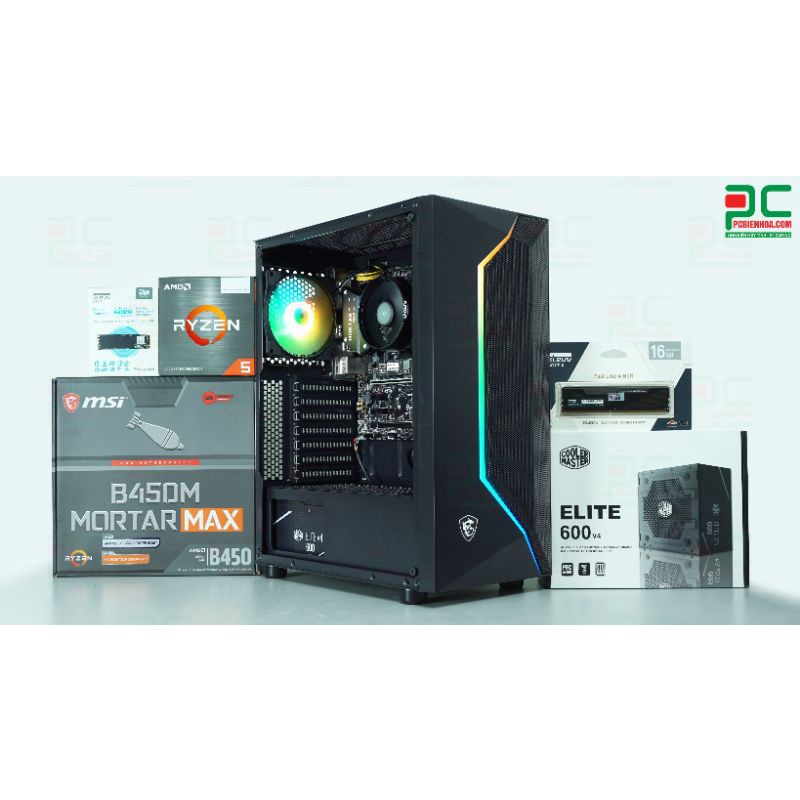 Máy tính AMD R5 5600G ( RYZEN 5 5600G / B450 / 16GB / 256GB ) | WebRaoVat - webraovat.net.vn