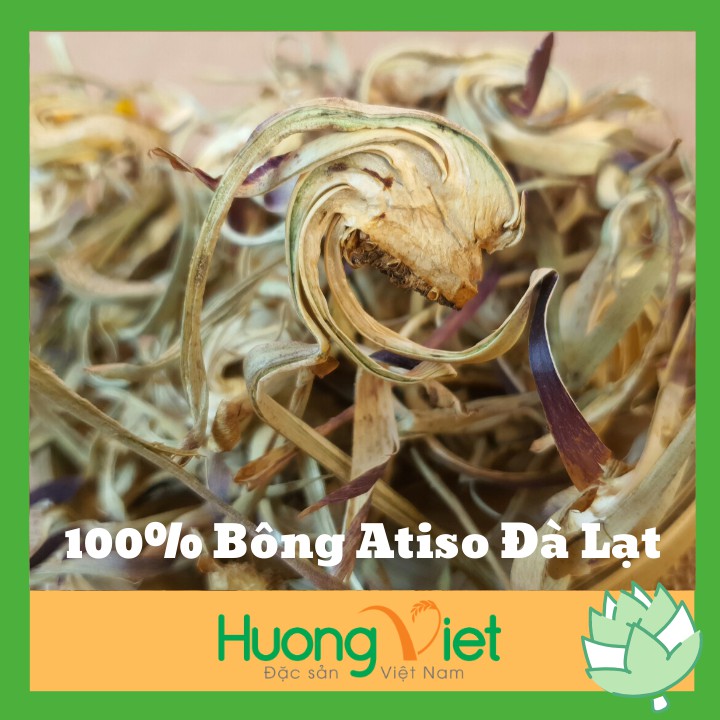 Bông atiso sấy khô Đà Lạt cao cấp loại 1, hoa atiso sấy nguyên chất 100% bông tươi sấy khô Đà Lạt