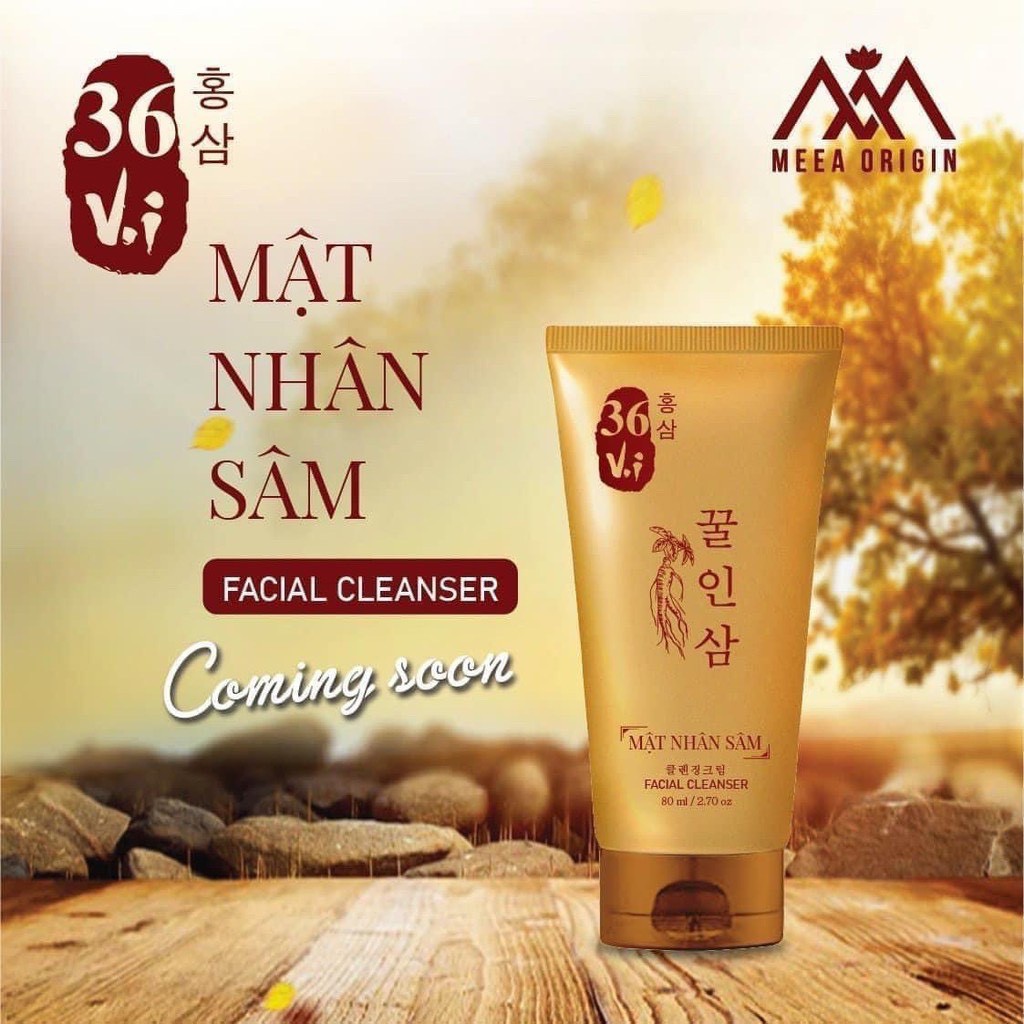 Sữa Rửa Mặt Cao Mụn Sâm Đỏ 36 Vị