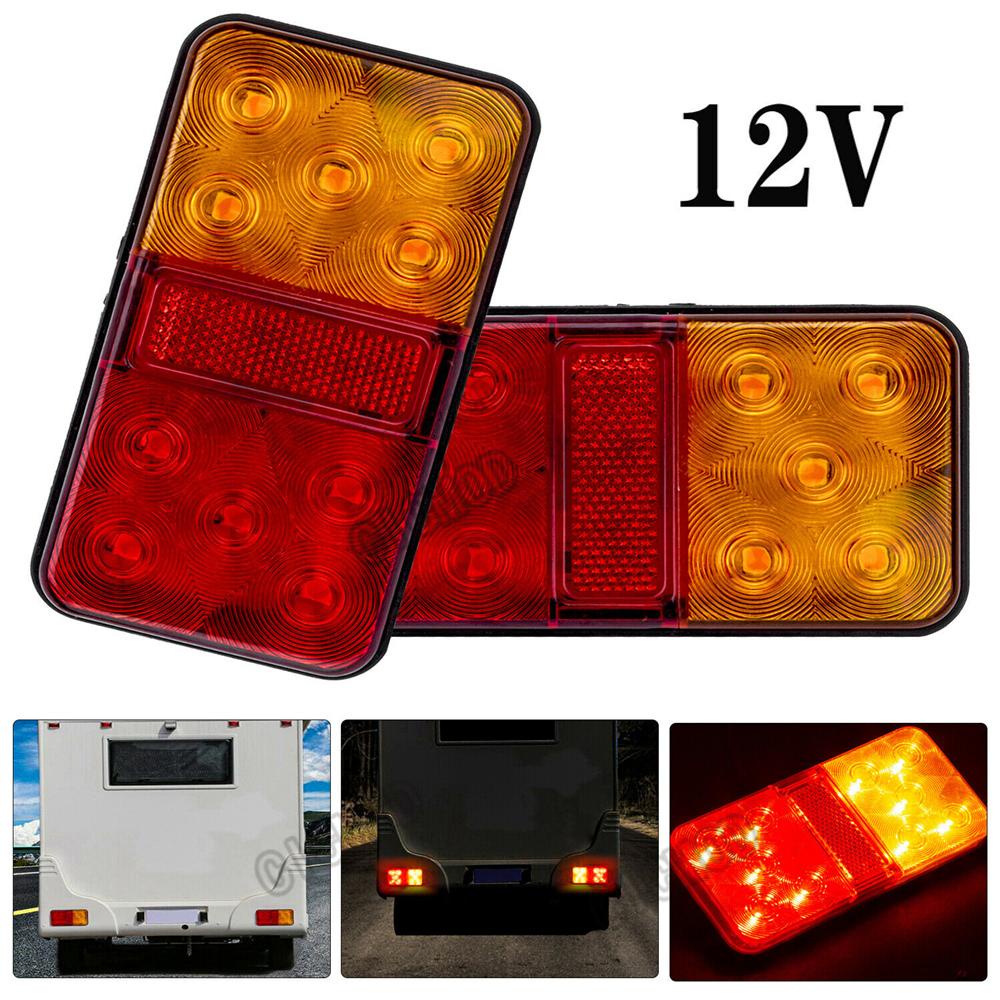 Bộ 2 Đèn Đuôi Xe Ô Tô 12V