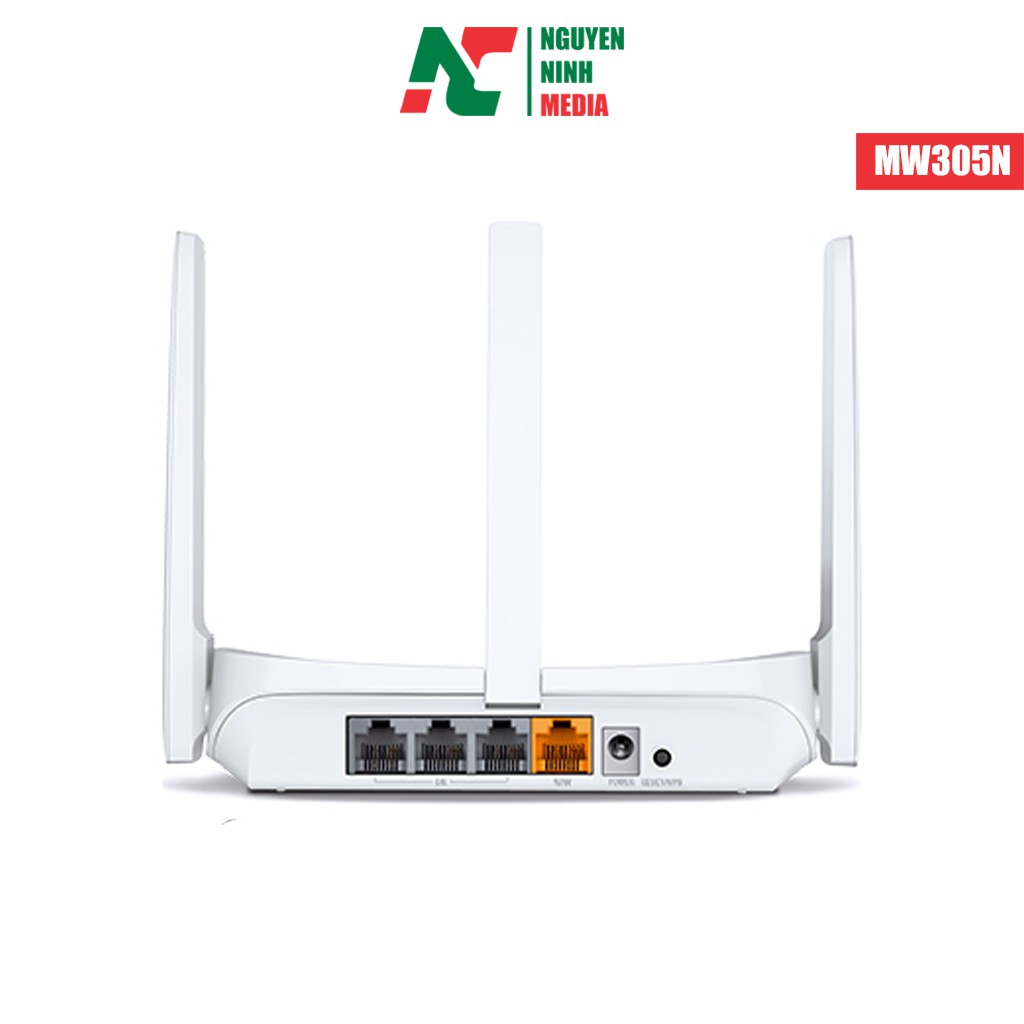 Bộ Phát Sóng Wifi Mercusys 3 Râu MW305N - Hàng Chính Hãng TP-Link Việt Nam Phân Phối | BigBuy360 - bigbuy360.vn