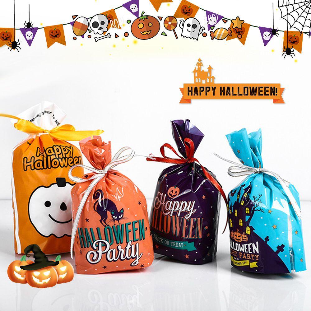 Bộ 50 Túi Đựng Kẹo Trang Trí Tiệc Halloween