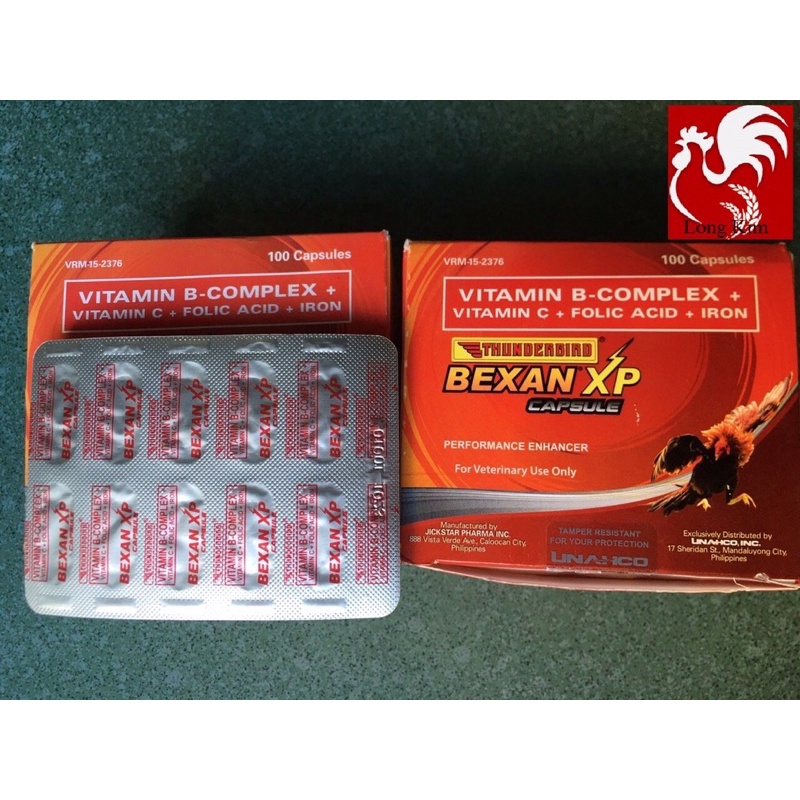 Vitamin Bexan XP - Vỉ 10 viên - Vitamin B Complex + Vitamin C + Axit folic + Sắt