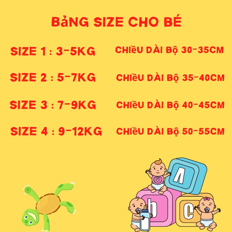 [ COTTON 100%] Body yếm cho bé chất Cotton mềm mịn mẫu quần áo sơ sinh bé gái bé trai siêu dễ thương từ 0 đến 12 tháng