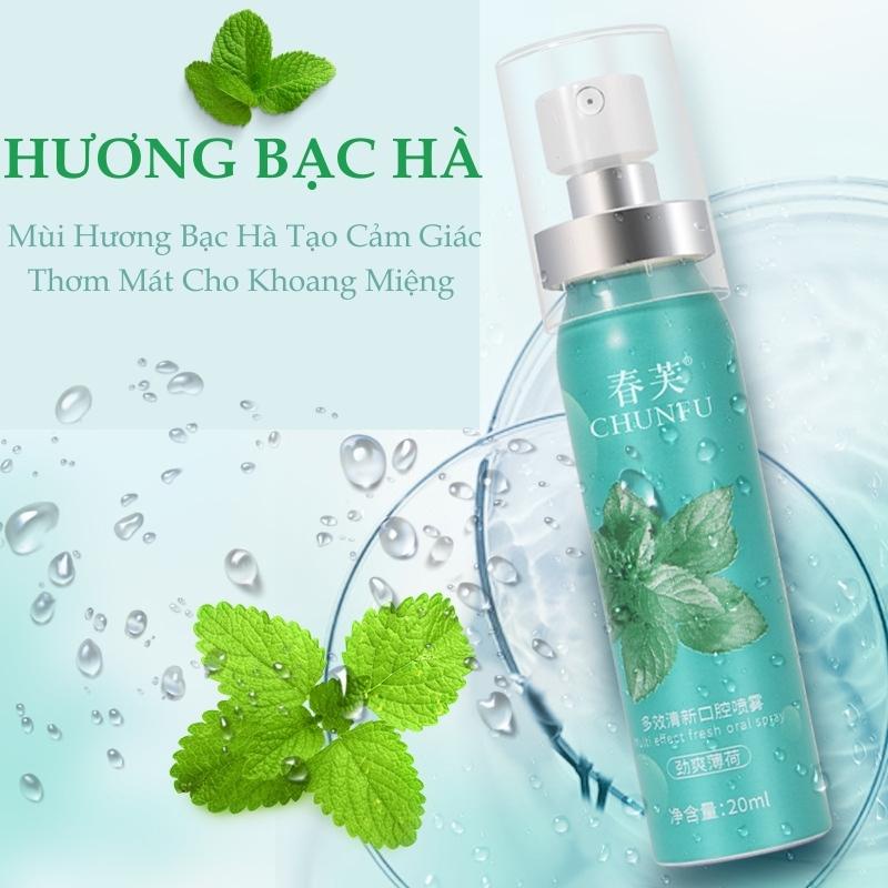 Xịt Thơm Miệng Hàn Quốc Chính Hãng Xịt Thảo Mộc Giúp Giảm Hôi Miệng Ngăn Ngừa Vi Khuẩn Khoang Miệng Lưu Hương Thơm Mát