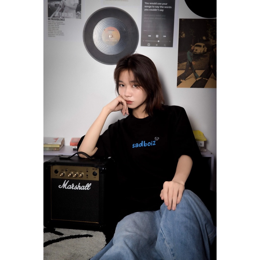 Áo Thun Sadboiz Teddycry Typo