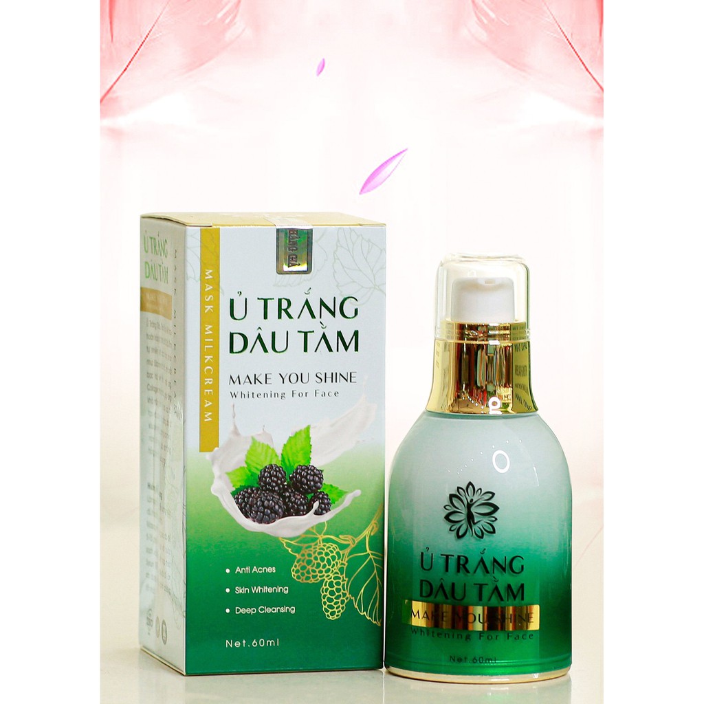 Ủ Trắng Dâu Tằm_ Dùng Đắp Mặt Dưỡng Da Tái Tạo Tế Bào Da Giúp Da Căng Bóng Mịn Màng | BigBuy360 - bigbuy360.vn