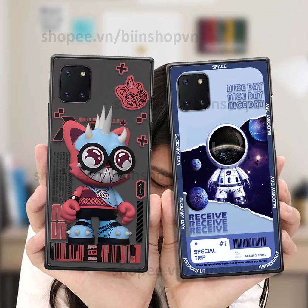 Ốp Samsung Note 10 Lite phi hành gia vũ trụ space.x siêu đẹp, thời trang