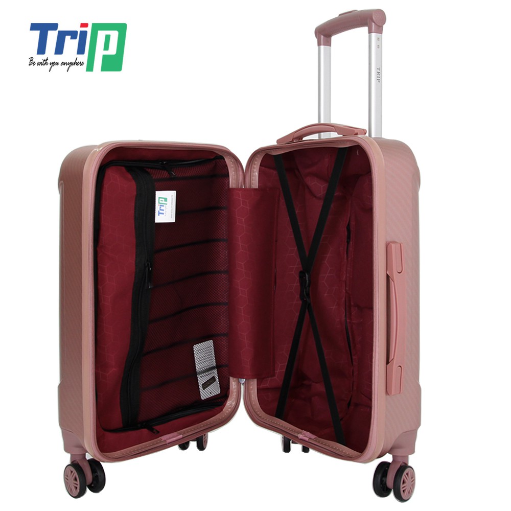 Vali Chống Trộm TRIP PC053 - Size 50cm - Màu Vàng Hồng