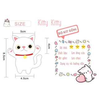 [Len chọc có hướng dẫn] BỘ KIT KITTY KITTY