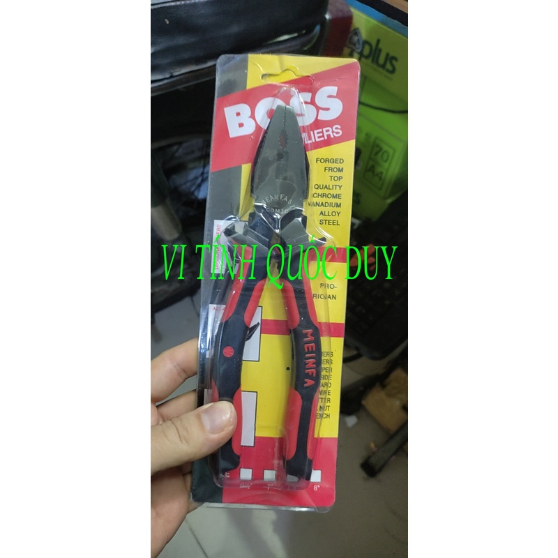 KỀM MỎ BẰNG. 8 INCHES. HIỆU BOSS. VI TÍNH QUỐC DUY