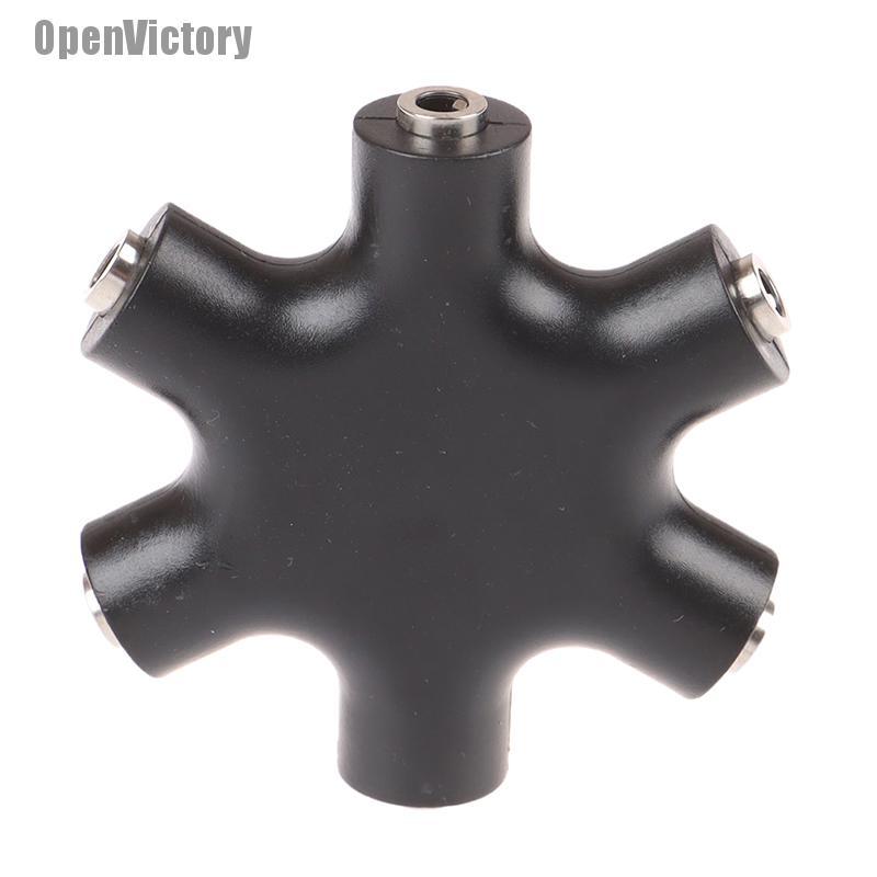 Bộ Chia Cổng Âm Thanh Aux 6x3.5mm | BigBuy360 - bigbuy360.vn