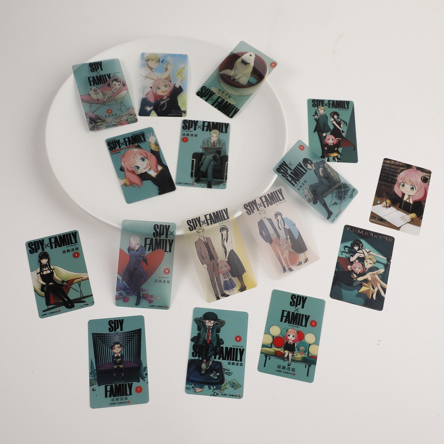 Set 16 Tấm Thẻ Ảnh Lomo Nhân Vật Jason SPY X FAMILY