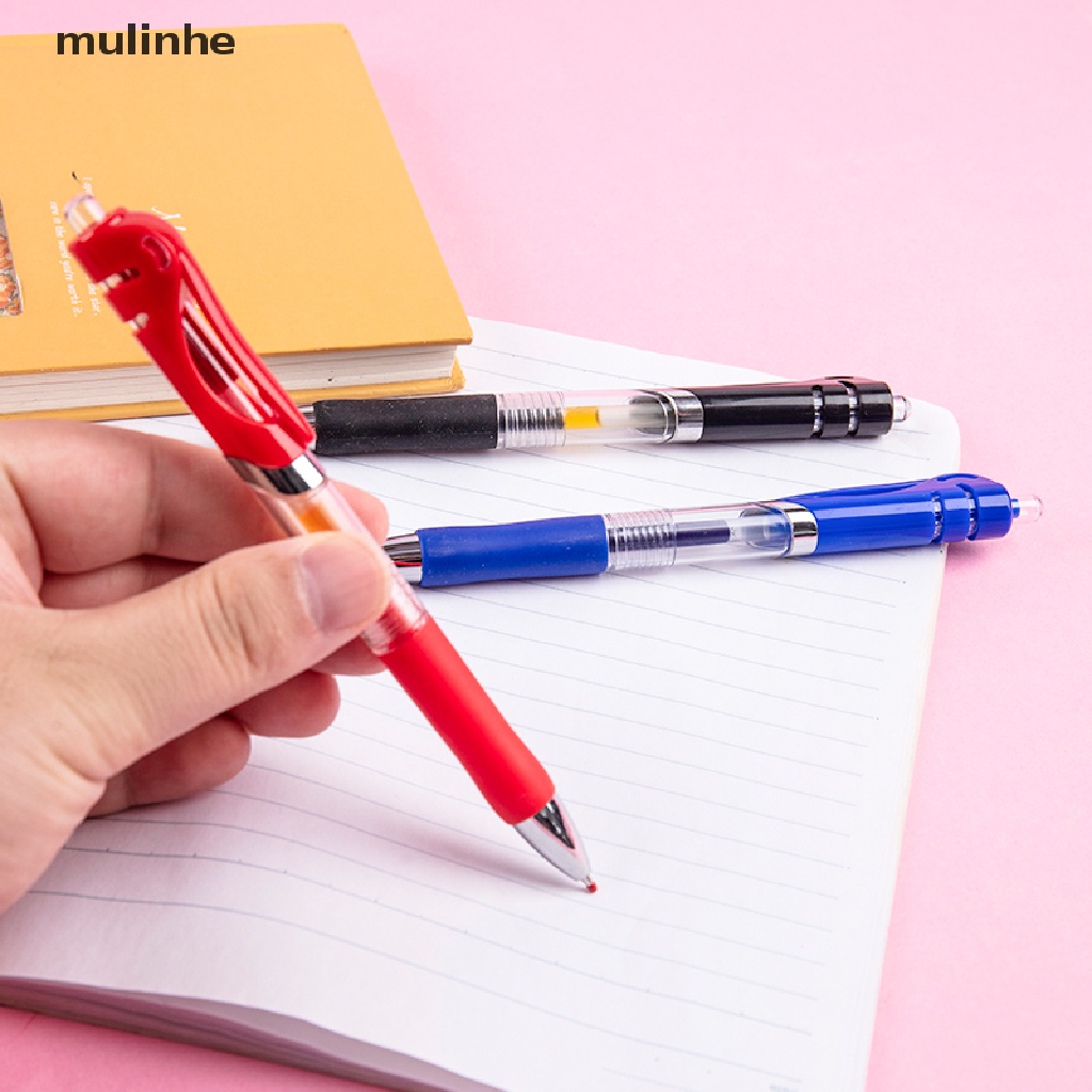 Set 1 Bút Bi + 10 Ruột / 50 Ruột Thay Thế mulinhe Chất Lượng Cao