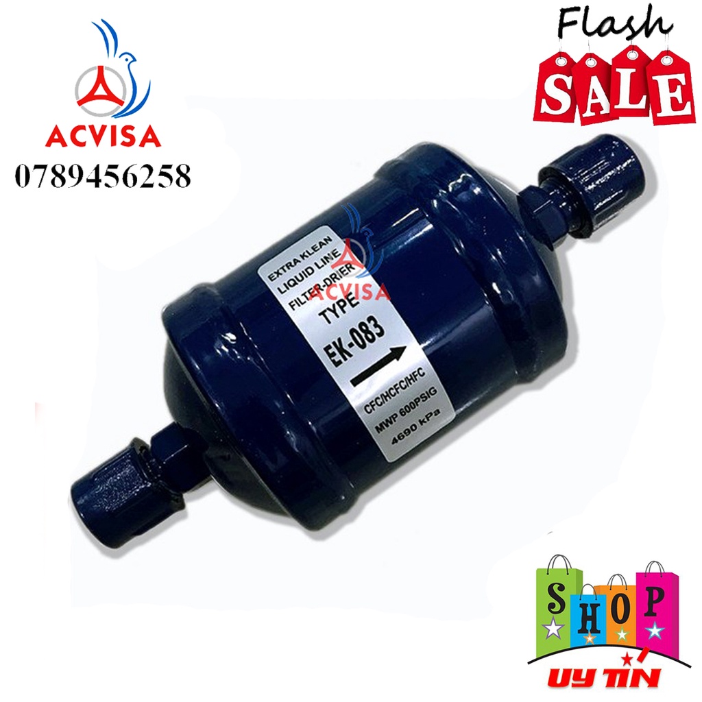 Phin Lọc Điều Hòa Genesso Ø6; Ø10; Ø12; Ø16; Ø19