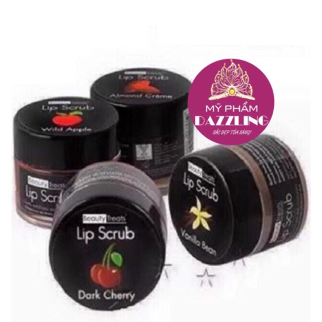 Tẩy Da Chết Môi Lip Scrub Beauty Treats (shop giao vị ngẫu nhiên)