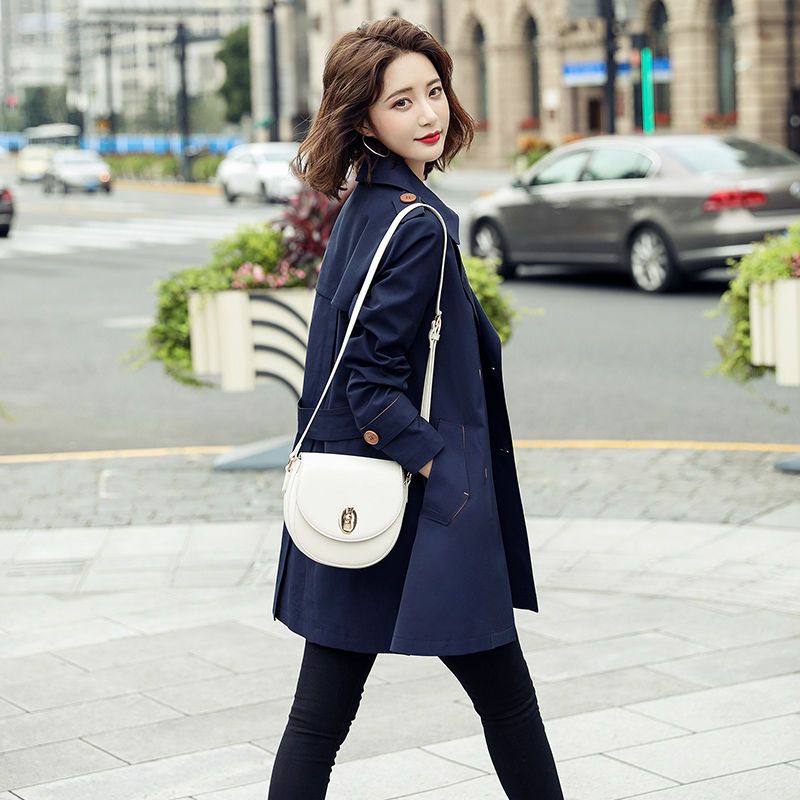 Áo Khoác Dáng Dài Phong Cách Anh Quốc Thời Trang Mùa Thu 2022 Mới