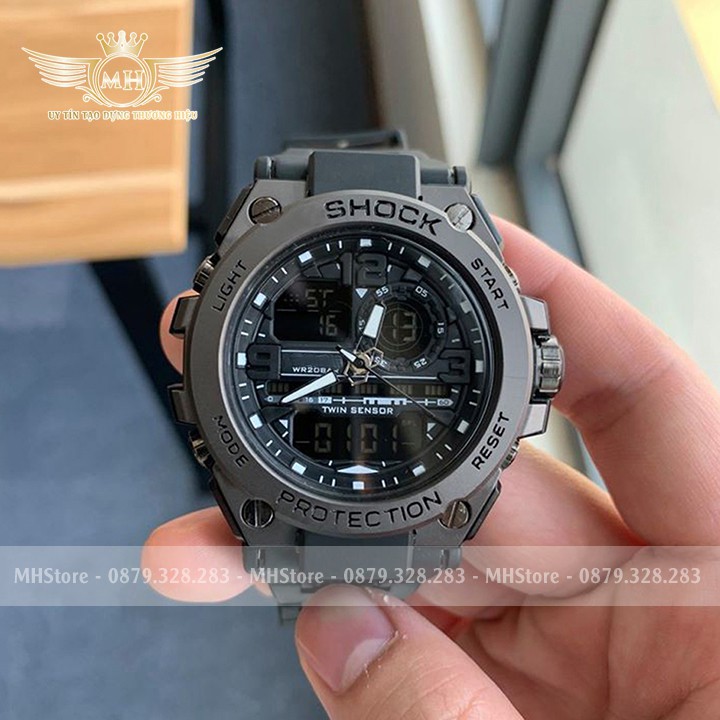 Đồng hồ thể thao nam Shock 8600 ⚡FreeShip⚡ Chống nước đa năng, Năng động, cá tính - Đồng hồ nam thể thao ⚡ BH 12 tháng