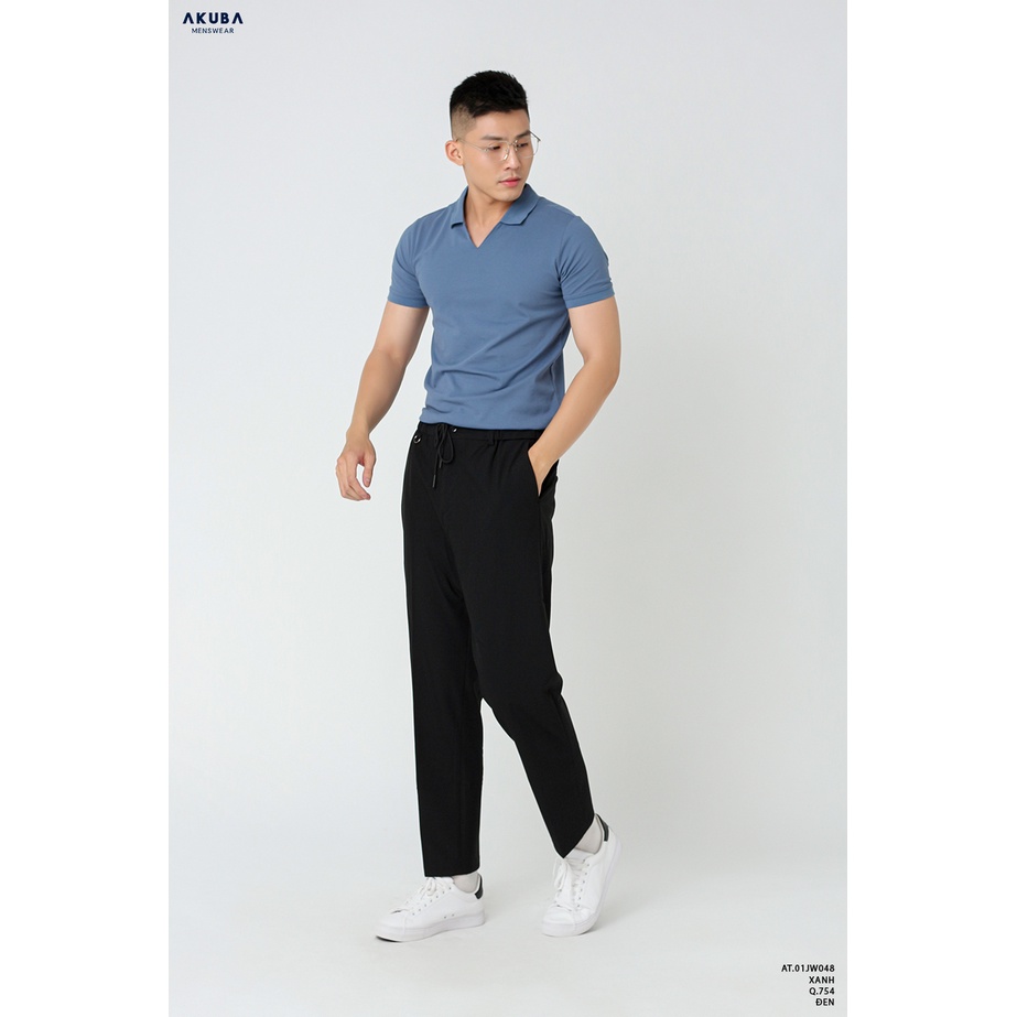 Áo Thun Nam Có Cổ Polo AKUBA Cao Cấp 01JW048