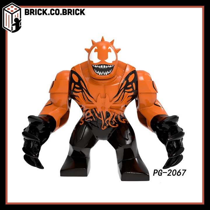 Lego Siêu Anh Hùng Mô Hình Bigfig Loại Lớn Super Hero Thanos Iron Man Venom Hulkbuster PG8242
