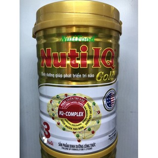Sữa bột Nuti IQ Gold Step 3 900g