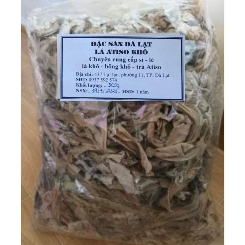 Lá Atiso khô Đà Lạt 500g