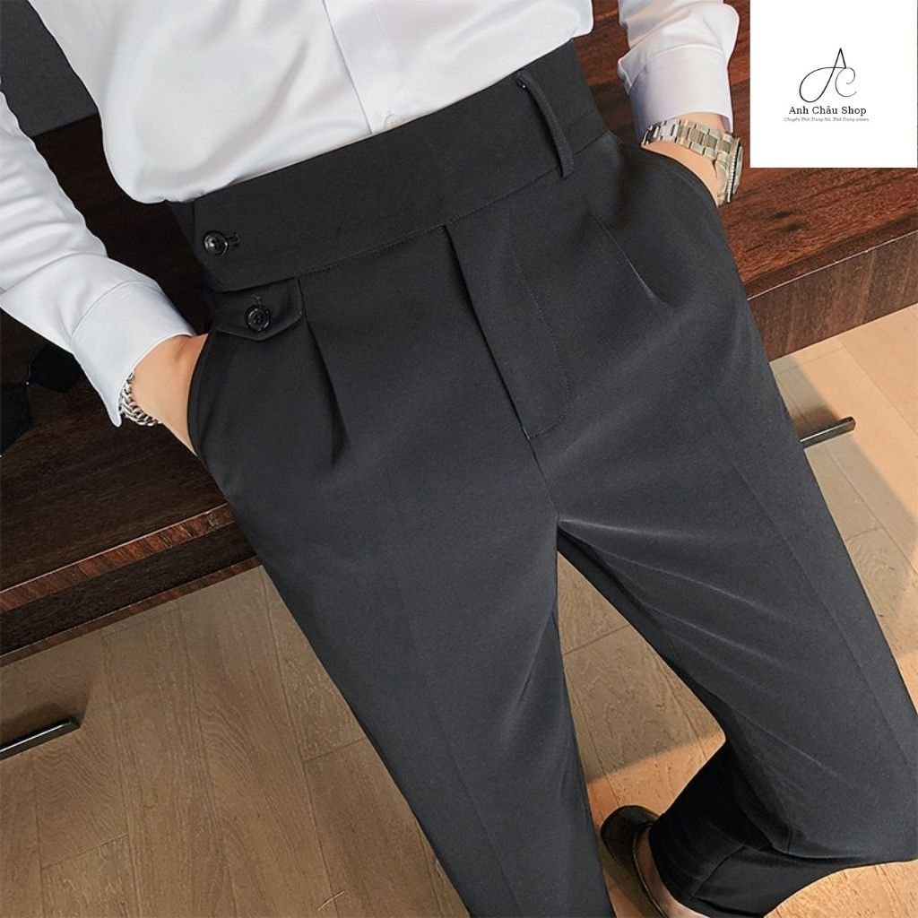Quần Âu Nam SANMINHCHAU Quần Tây Nam Ôm Dáng Phong Cách Hàn Quốc Lịch Lãm Sang Trọng Không Bai Xù QD304